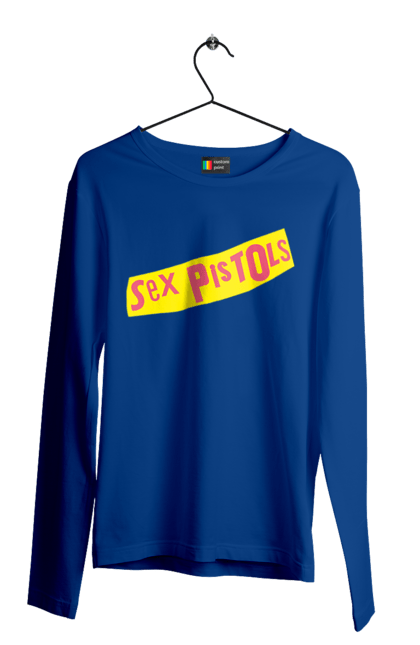 Men's longsleeve with prints Sex Pistols. Group, music, punk, punk revolution, punk rock, rock, sex pistols. 2070702