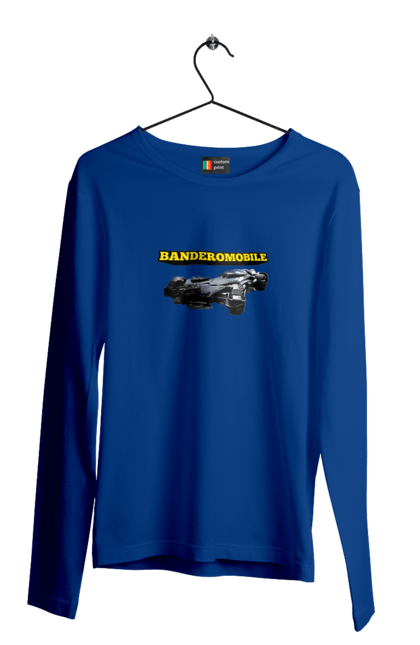 Men`s longsleeve with prints Truck. Bandera, batmobile, military equipment, super car, truck, зсу. 2070702