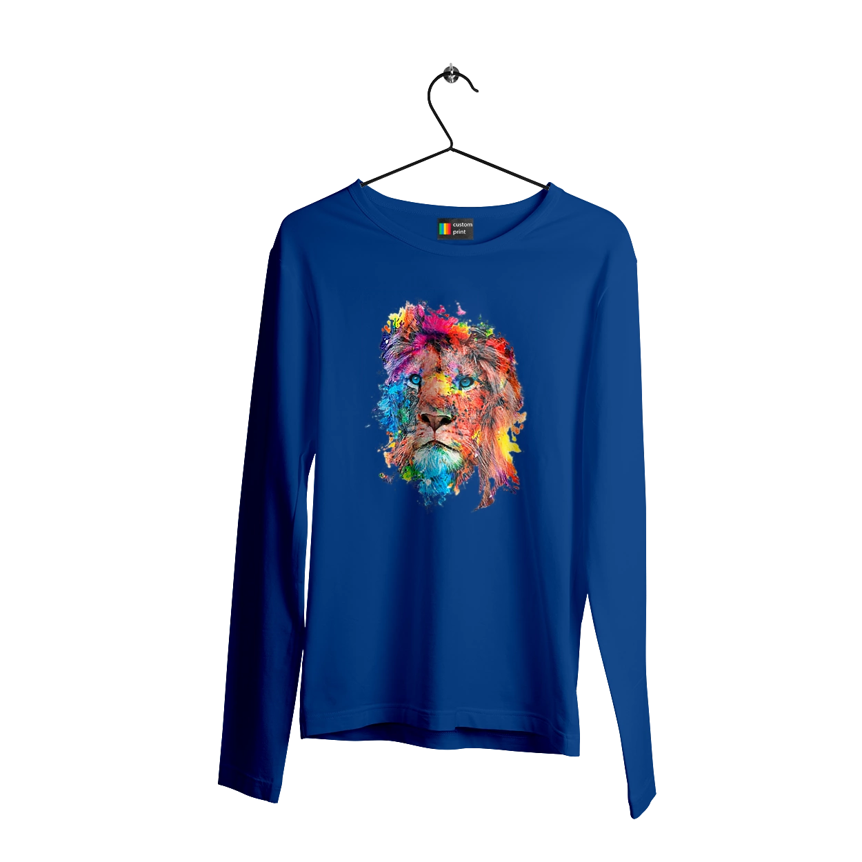 Лев із фарби