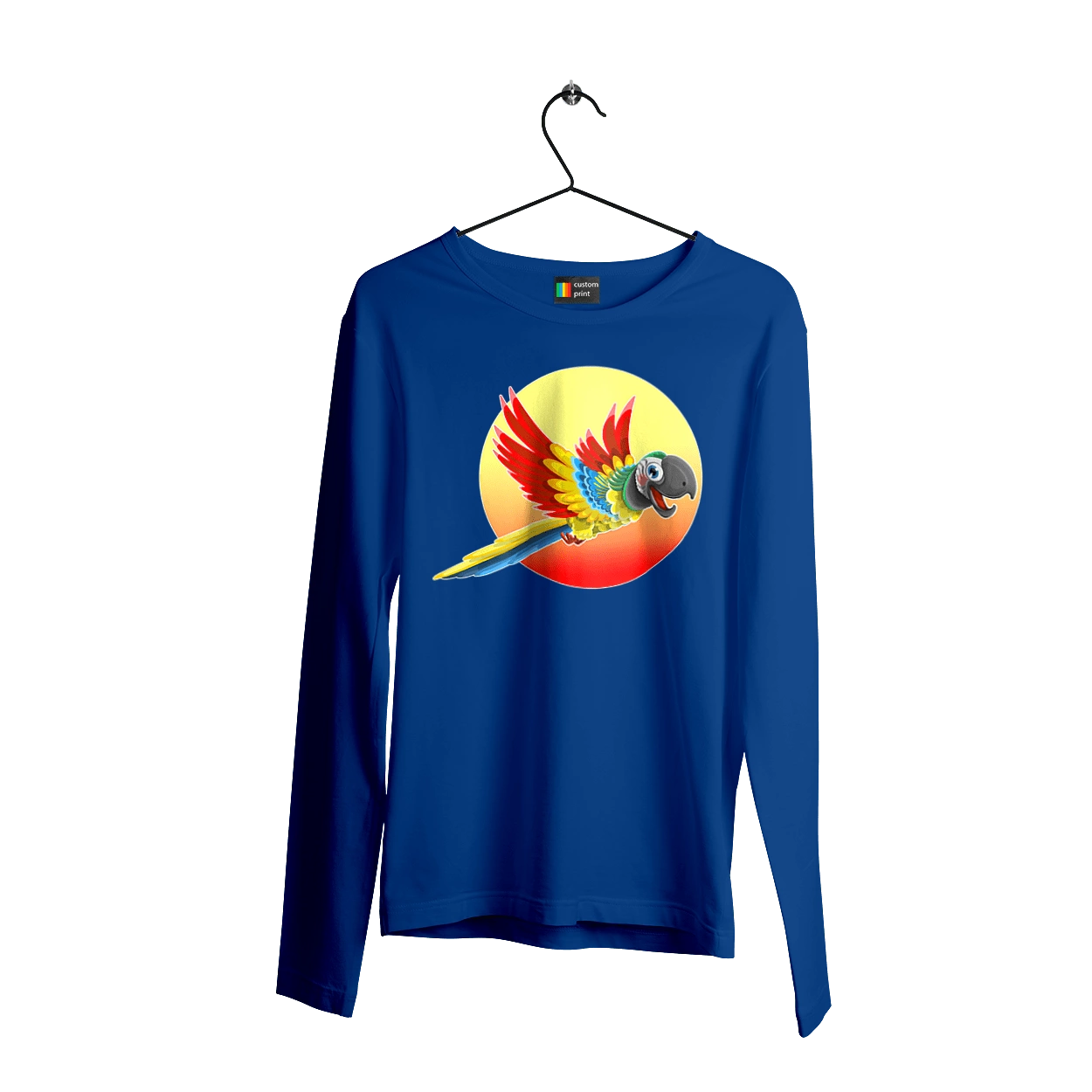 Папуга На Тлі Сонця