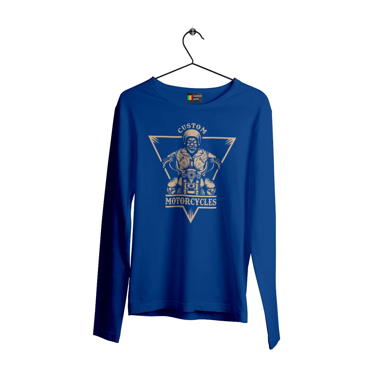 Скелет на мотоцикле