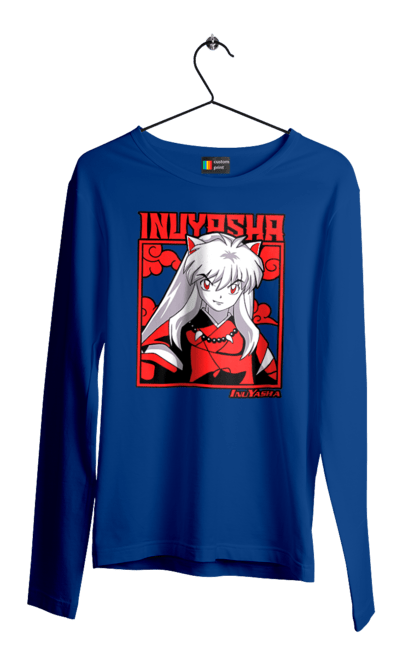 Чоловічій лонгслів з принтом "Inuyasha". Anime, inuyasha, manga, rumiko takahashi, аніме, демон охоронець, манга, руміко такахасі. 2070702