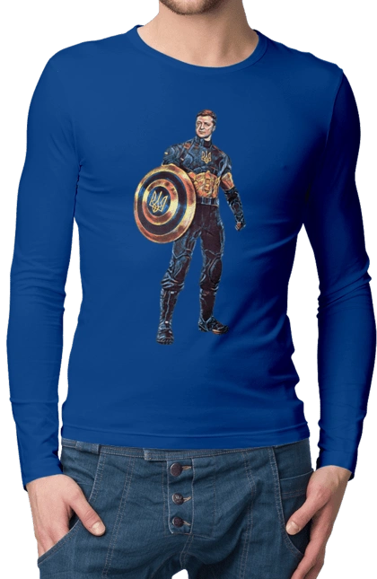 Captain Ukraine Zelensky art