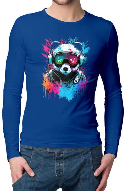 Панда в VR шолом