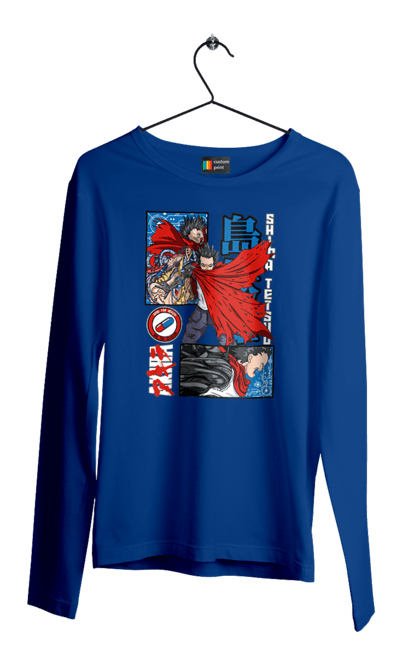 Men's longsleeve with prints Akira Tetsuo Shima. Akira, anime, cyberpunk, manga, tetsuo shima. 2070702