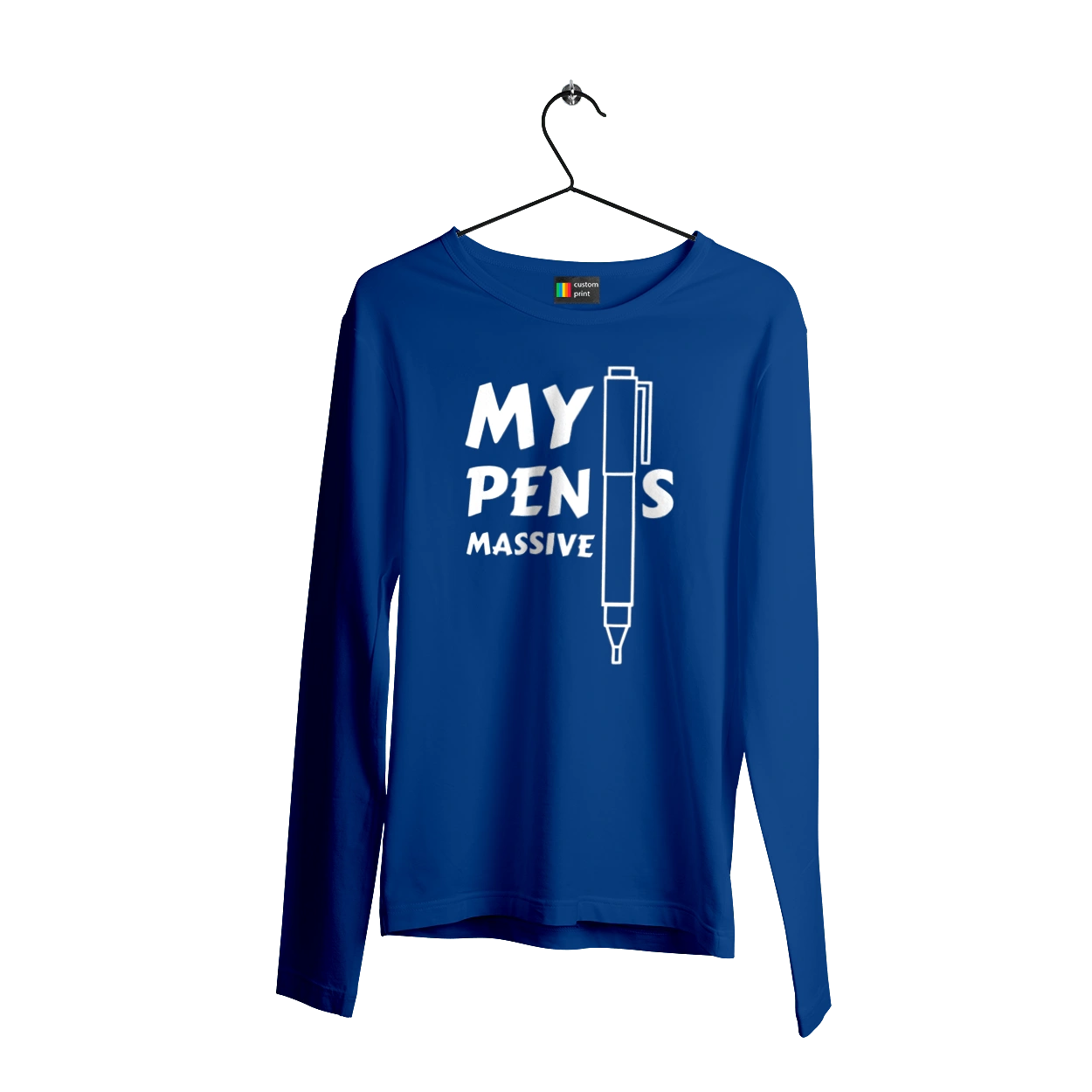 Моя ручка величезна