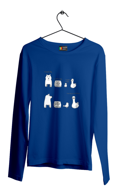 Men`s longsleeve with prints Full Stack Developer. Backend, code, frontend, full stack, humor, it specialist, programmer, programming. 2070702