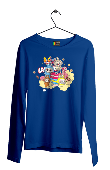 Чоловічий лонгслів з принтом "Labubu". Labubu, weird cute, іграшки, лабубу. 2070702