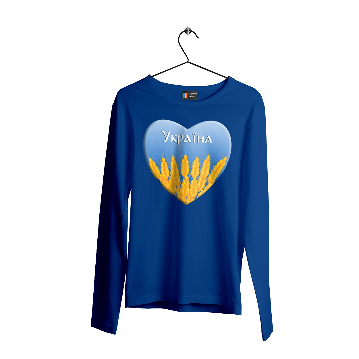 Серце з колосками Україна