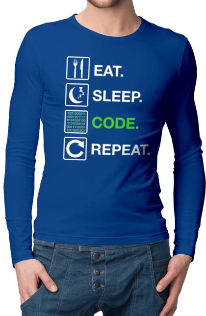 Ешь Cпи Кодь Повторяй