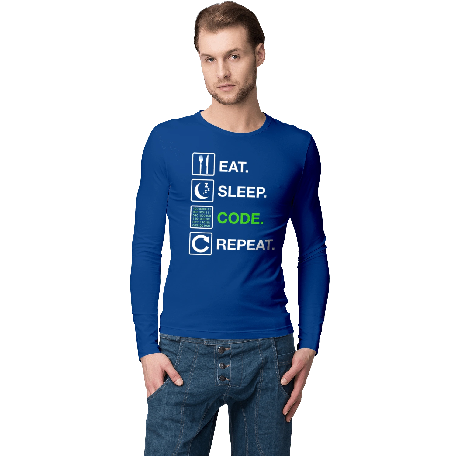 Ешь Cпи Кодь Повторяй