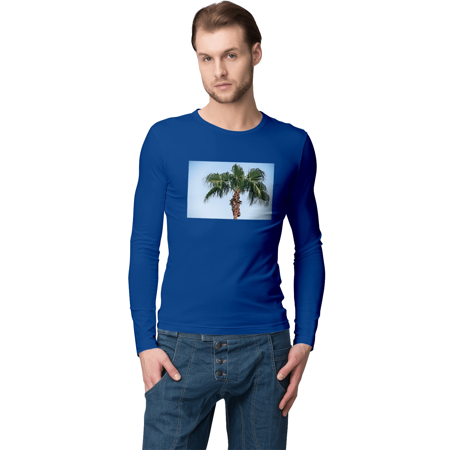 Пальма на тлі неба