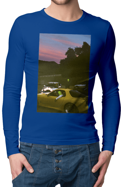Men`s longsleeve with prints Auto. 2022, auto, cars, mechanic, style. 2070702