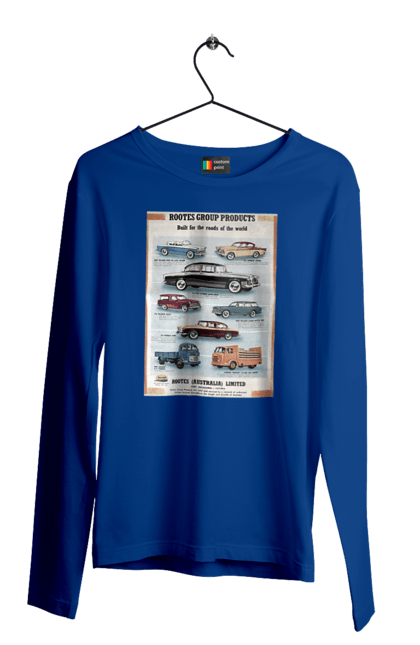 Men`s longsleeve with prints Car. Rootes, rootes (australia) limited, rootes group, rootes group products. 2070702