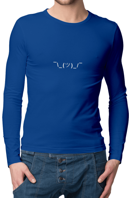 Чоловічий лонгслів з принтом "Хз". Angular, c, css, html, it, javascript, jquery, php, python, react, svelt, vue, айтишник, айті, гумор, код, кодувати, прогер, програміст, програмісти, ти ж, ти ж програміст, тиж програміст. 2070702