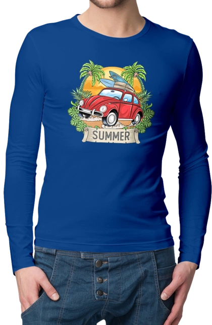 Summer, Car And Palm Trees