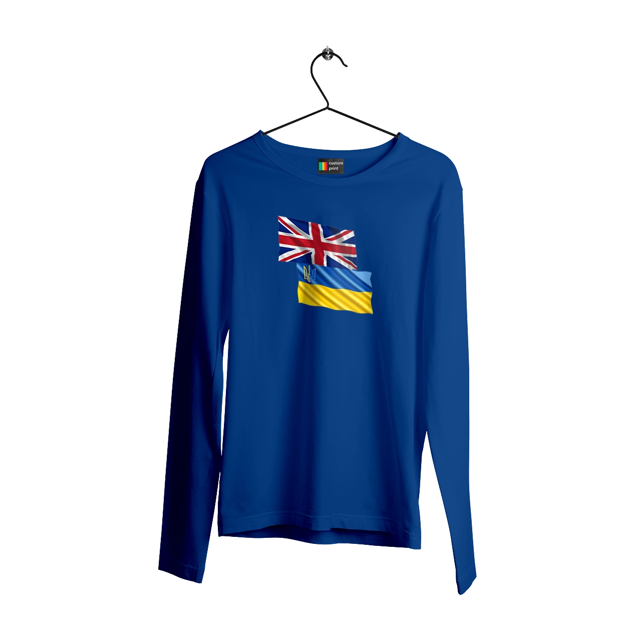 Flag United Kingdom, Flag Ukraine, Support Ukraine