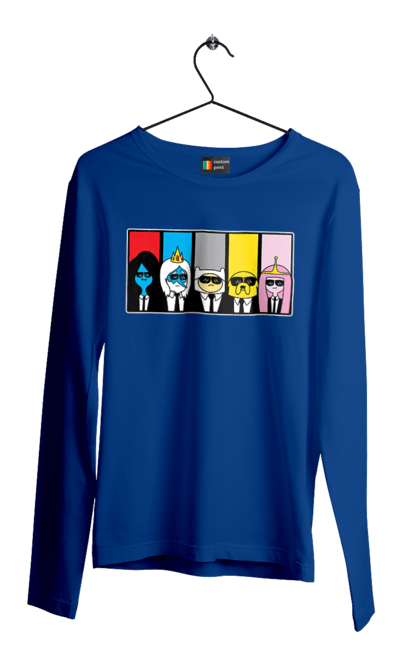 Men's longsleeve with prints Adventure Time. Adventure time, animated series, cartoon network, land of ooo, tv series. 2070702