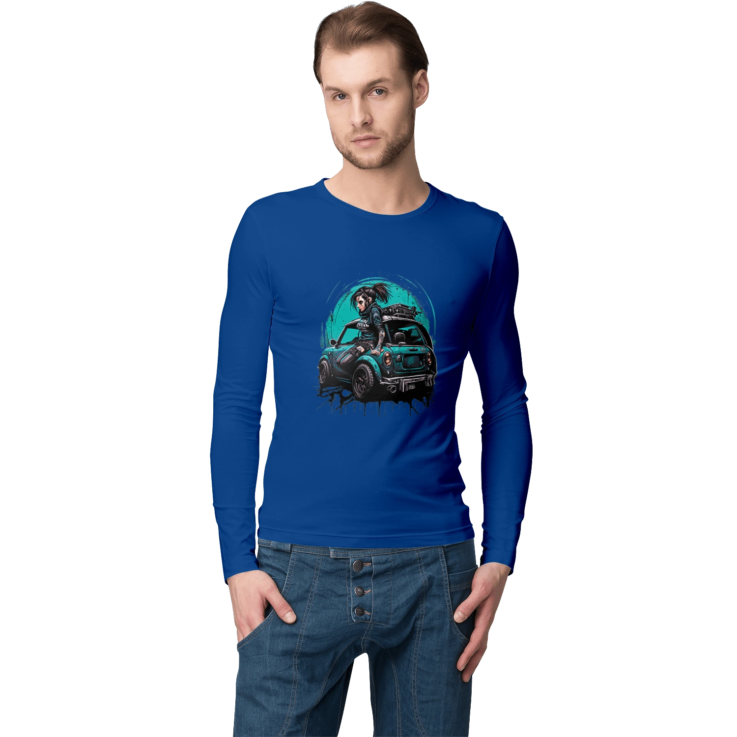 Киберпанк девушка