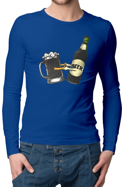 Bottle Of Beer With A Glass Of Beer