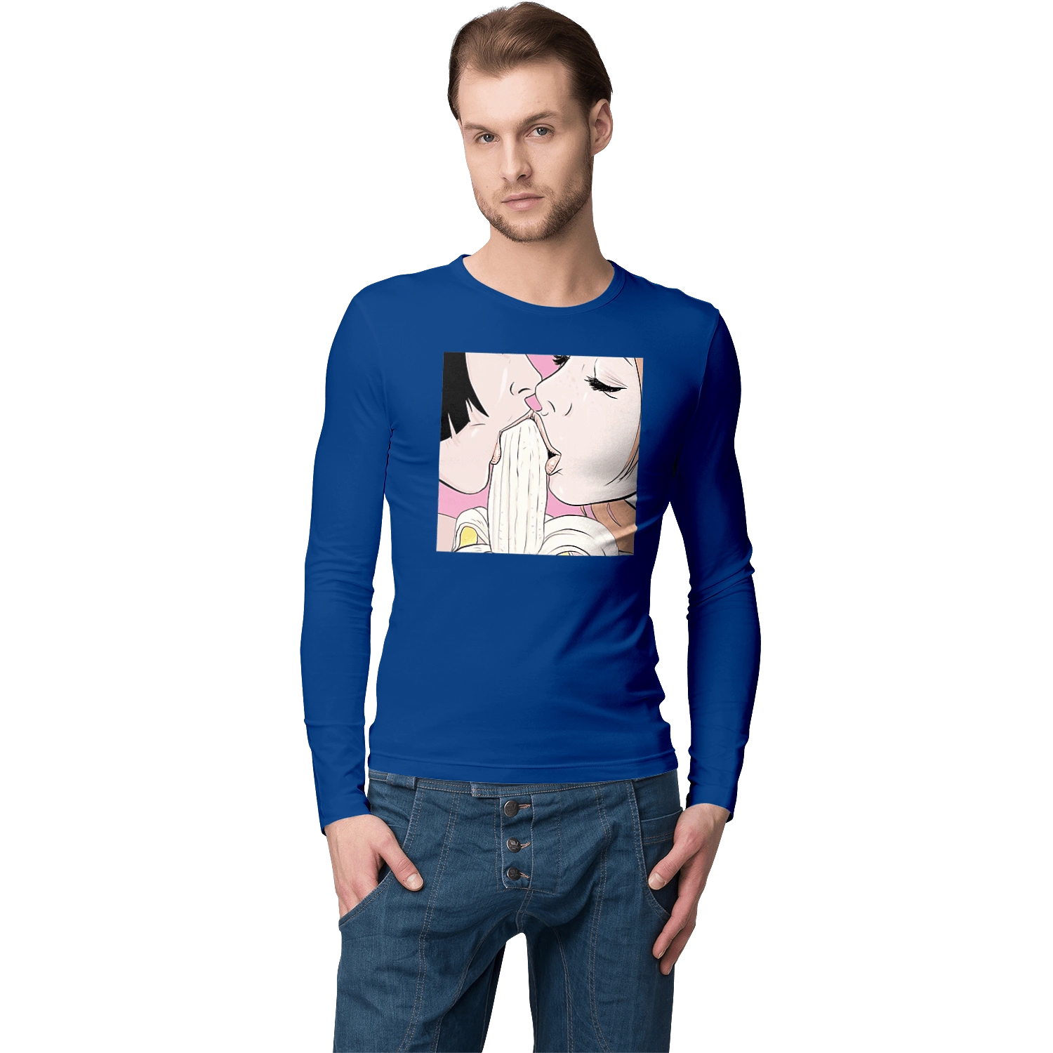 Дівчата Їдять Банан