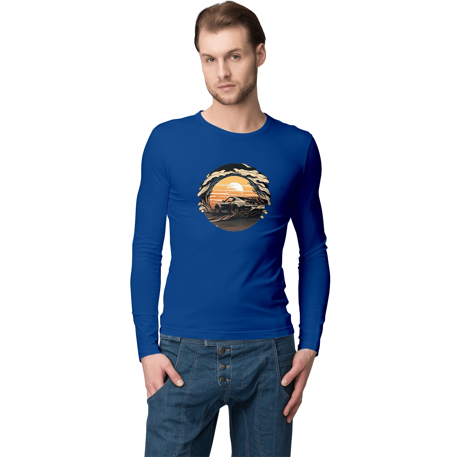 Додж на закате