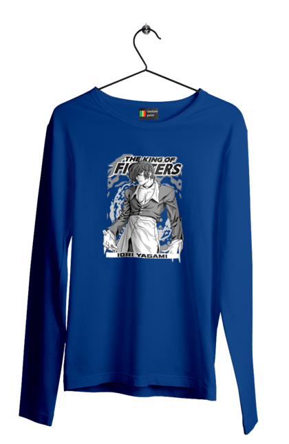 Men's longsleeve with prints The King of Fighters Iori Yagami. Game, iori yagami, king of fighters, rivals, video game. 2070702