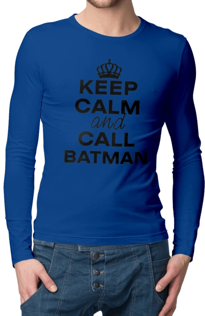 Keep Calm and Call Batman black