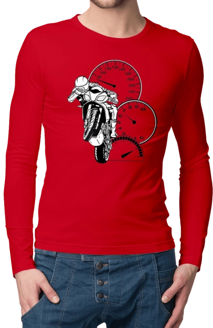 Motorcycle Speed Black