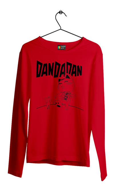 Men`s longsleeve with prints Dandadan Turbo Granny. Anime, dandadan, manga, turbo granny, yokai. 2070702