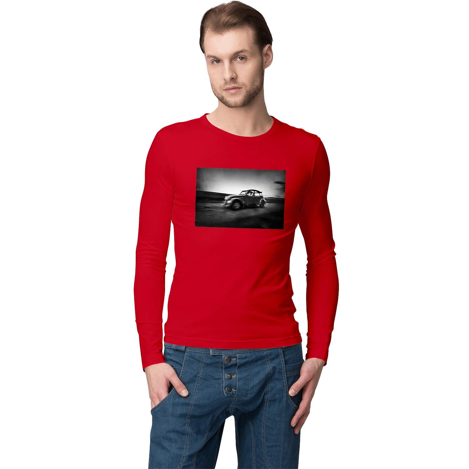 Ретро машина чб