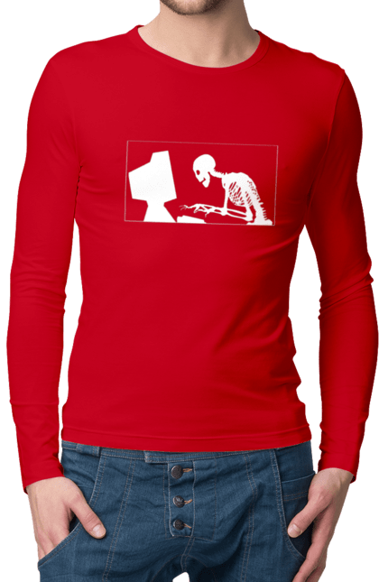 Чоловічий лонгслів з принтом "Програміст". Angular, c, css, html, it, javascript, jquery, php, python, react, svelt, vue, айтишник, айті, гумор, код, кодувати, прогер, програміст, програмісти, ти ж, ти ж програміст, тиж програміст. 2070702