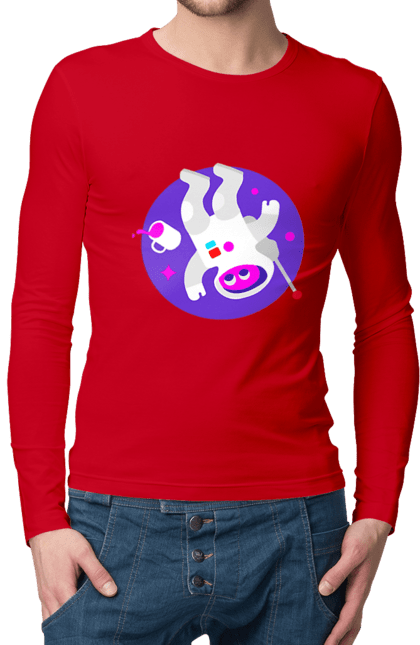 Чоловічий лонгслів з принтом "Космічний програміст". Angular, c, css, html, it, javascript, jquery, php, python, react, svelt, vue, айтишник, айті, гумор, код, кодувати, прогер, програміст, програмісти, ти ж, ти ж програміст, тиж програміст. 2070702