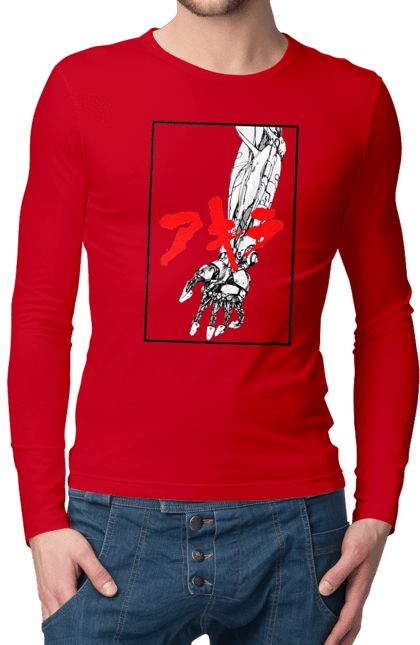 Men's longsleeve with prints Akira Tetsuo Shima. Akira, anime, cyberpunk, manga, tetsuo shima. 2070702