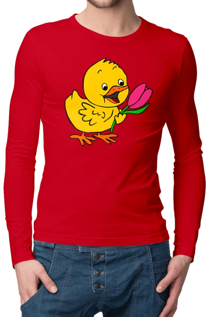 Chicken With A Tulip