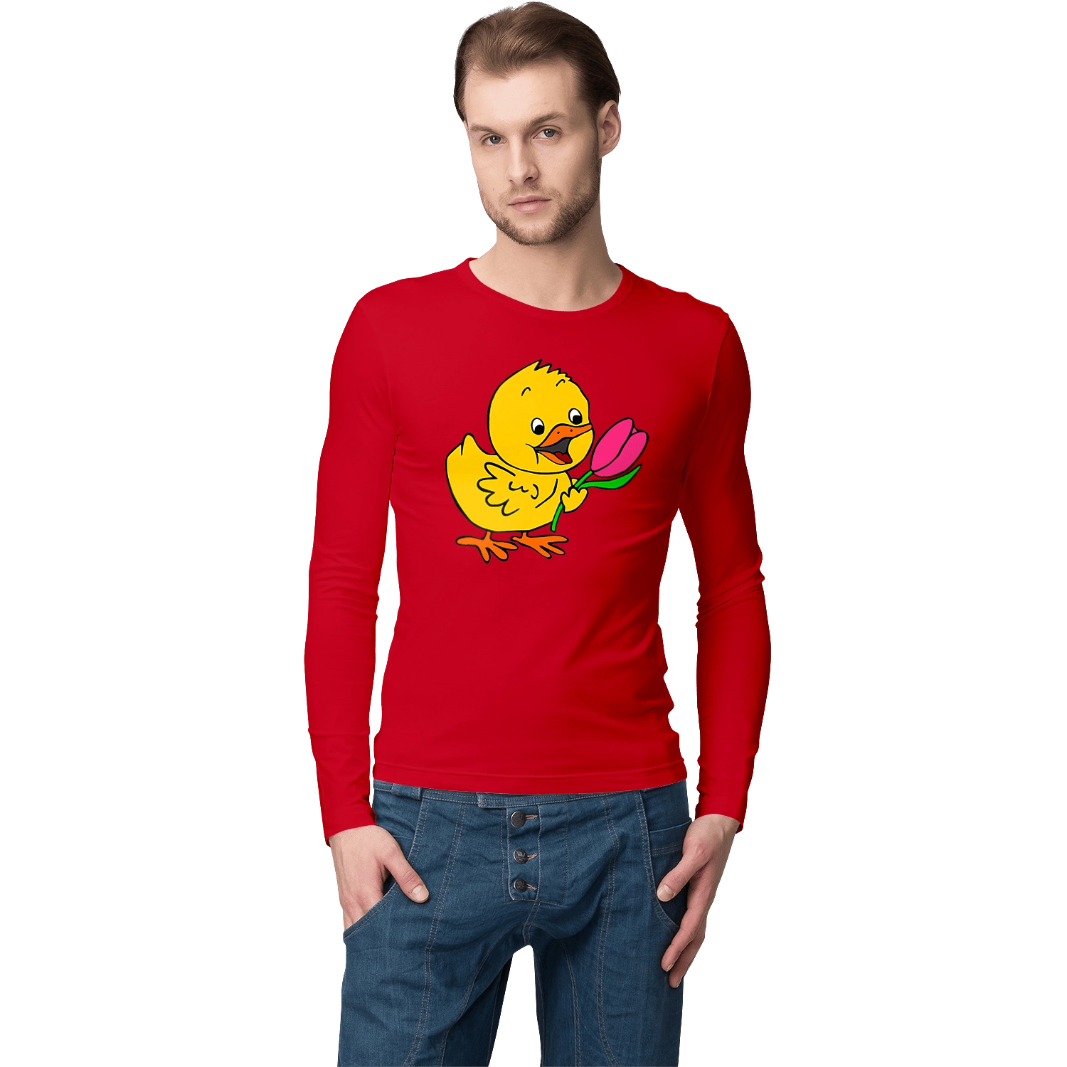 Chicken With A Tulip