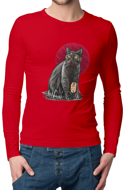 Men`s longsleeve with prints Cat programmer and mouse 404 Programmer Day. 404, andoid, aws, backend, c ++, cloud, code, comp, css, data, dev, devops, error, front, funny, gamer, geek, git, github, go, golang, google, hacker, html, ios, java, jquery, js, keys, linux, mem, mouse, nodejs, parody, php, programmer, python, react, science, script, web. 2070702