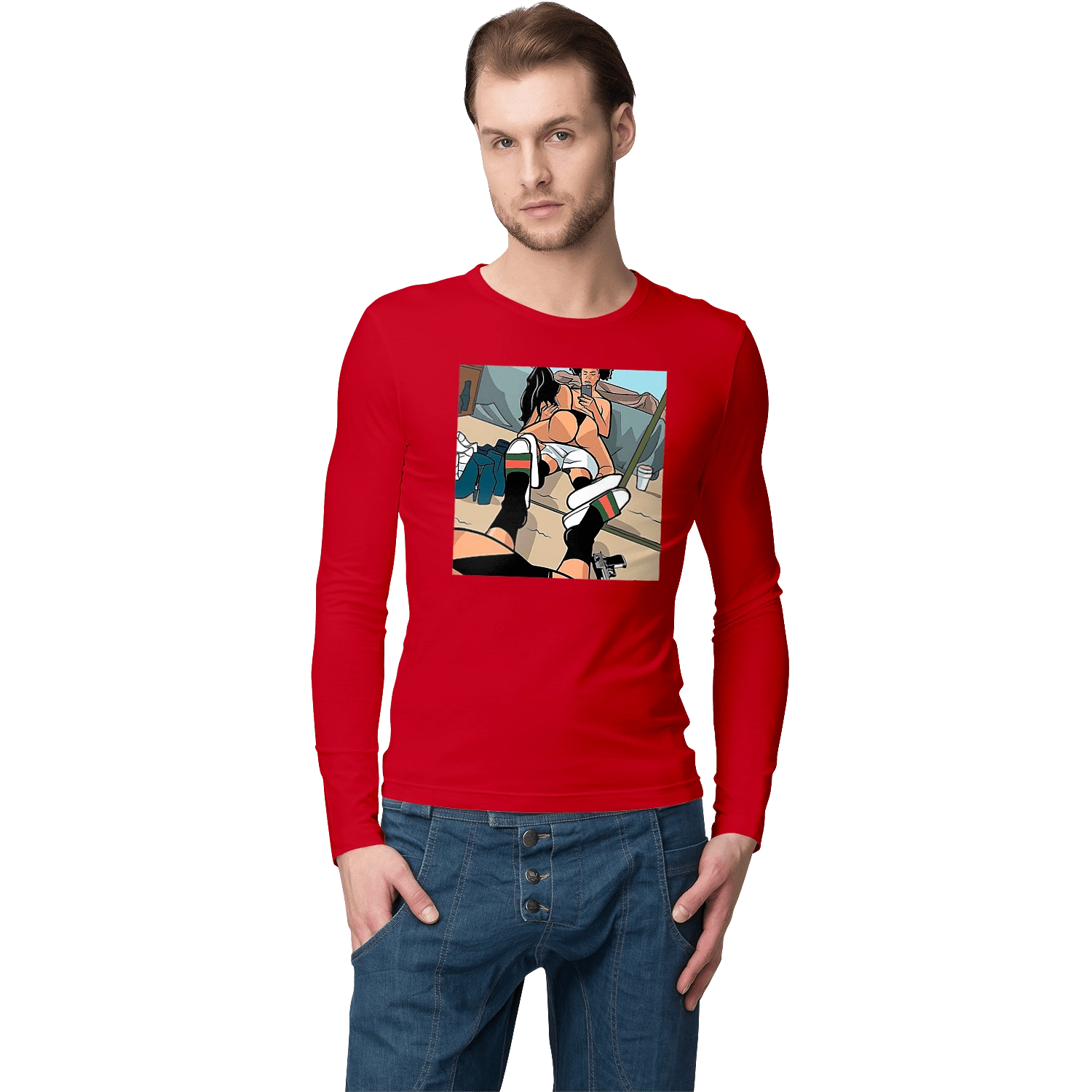 Naked Selfie In The Mirror