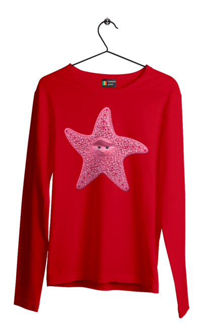 Men`s longsleeve with prints Star, In Search Of Nemo, Cartoon. Cartoon, finding nemo, star. 2070702