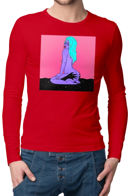 Фіолетова Дівчина В Руках