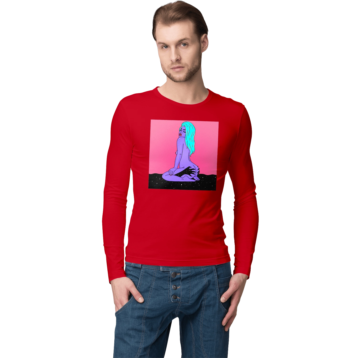 Фіолетова Дівчина В Руках