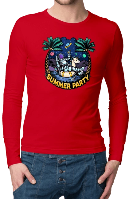 Summer Party With Astronaut