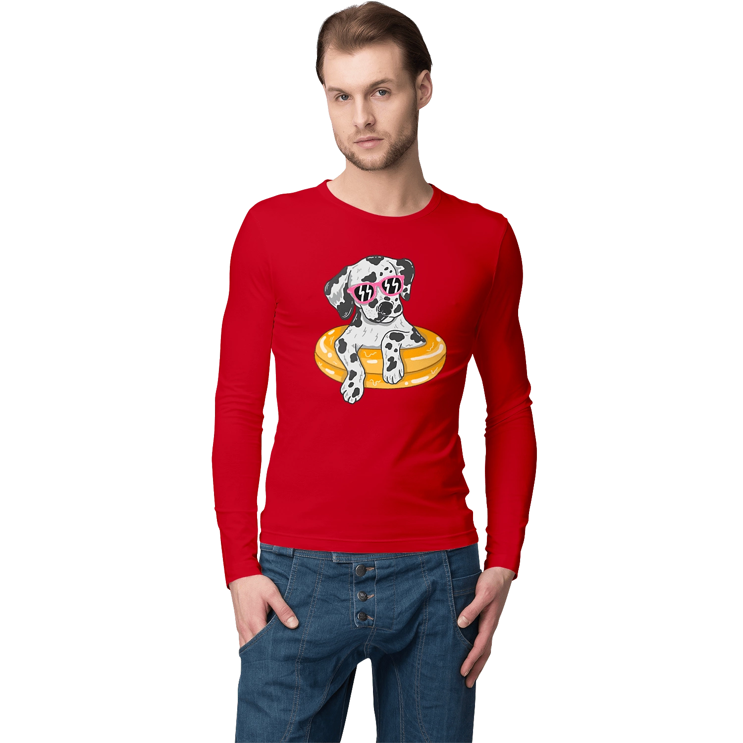 Далматинець Плаває У Колі