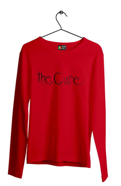 Men's longsleeve with prints The Cure. Alternative rock, cure, dream pop, gothic rock, group, kiss me, music, new wave, post-punk, rock. 2070702