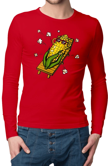 Кукуруза Загорает На Лежаке