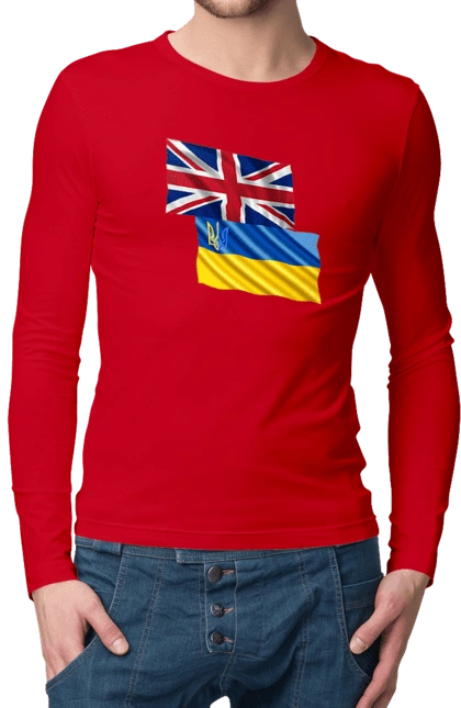 Прапор Великої Британії, прапор України, Підтримка України