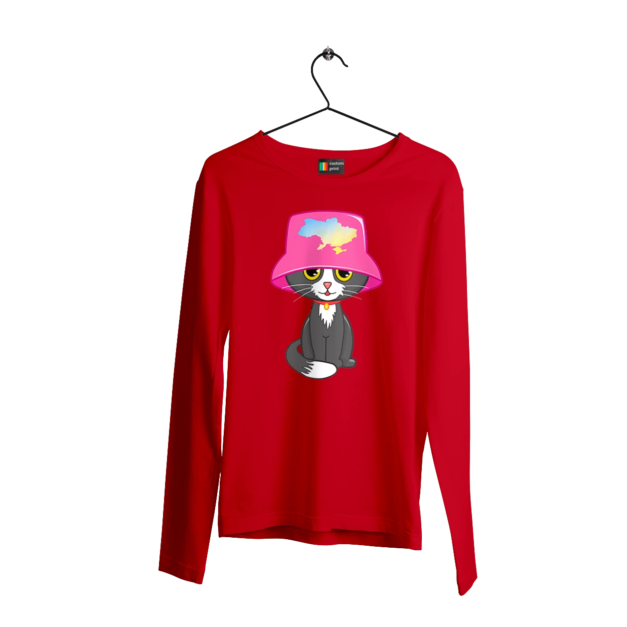 Котик з картою україни