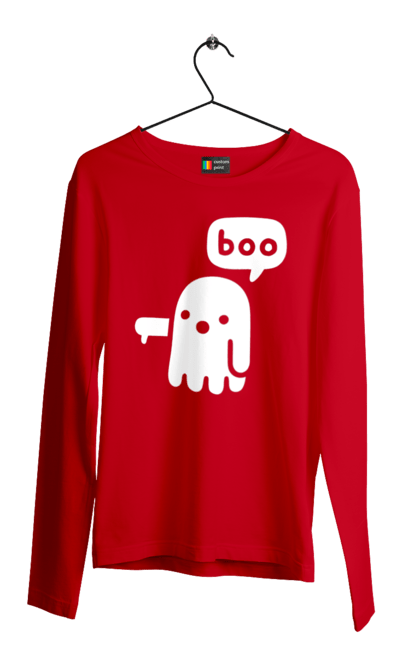 Чоловічий лонгслів з принтом "BOO (мова програмування)". Айті, мова програмування, програма, програміст, технічне завдання, ти ж програміст, транслятор boo, тривимірні програми, фрілансер. 2070702