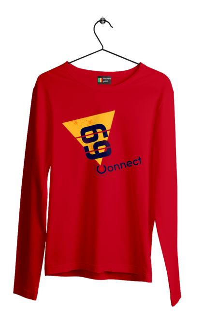 Men`s longsleeve with prints 69  is a contact. Contact, joke, sex. 2070702