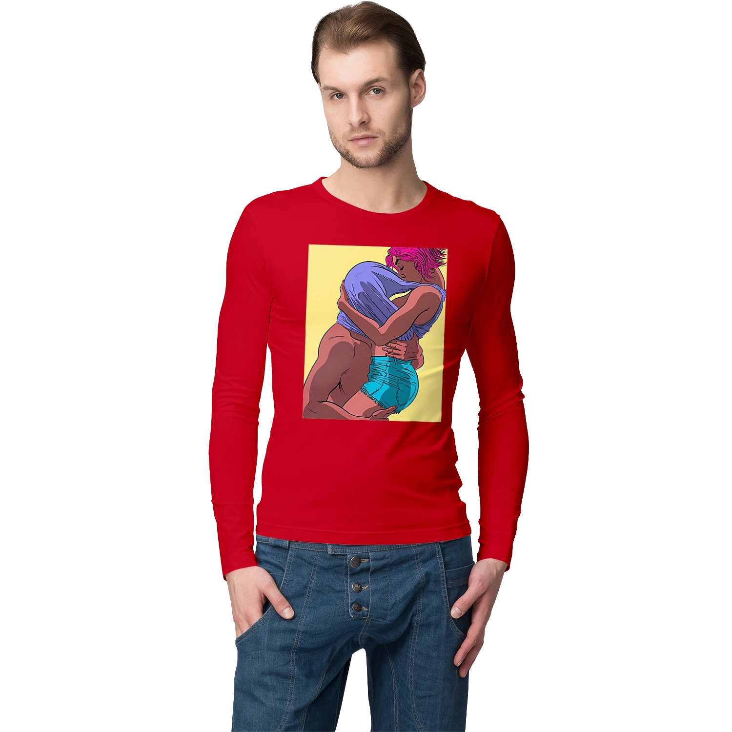 Man Under The T-Shirt In Girls